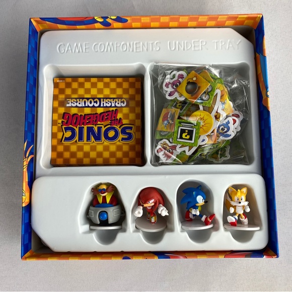 Sonic the Hedgehog Crash Course Racing Board Game Great Condition Never Played - Picture 3 of 5